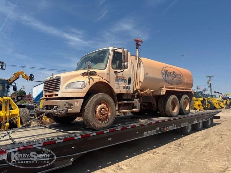 Used Water Truck in yard
